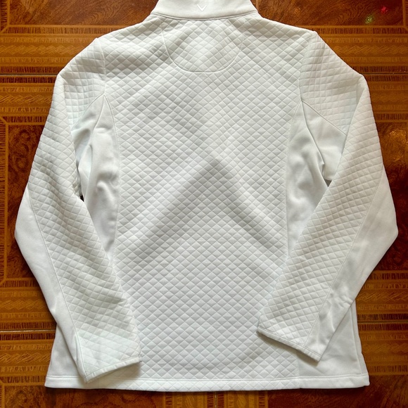 NWT Callaway Women’s White Weather Series Quarter Zip Pullover Size Large - Picture 7 of 8